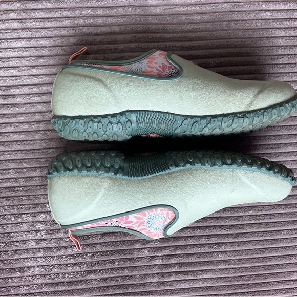 Muck Boots Women’s Muckster II Low Slip On in Green Sunflower Size 7 - Picture 4 of 7